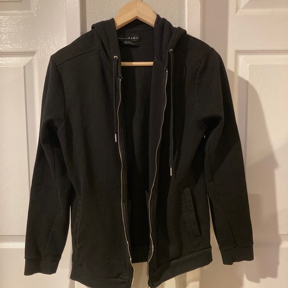 Zara Tops - ZARA WomenBlack Hoodie Sweater size L